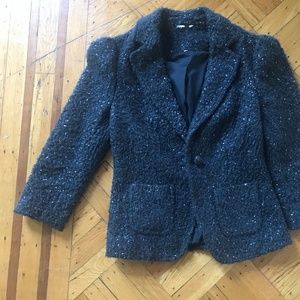 Black sequined jacket